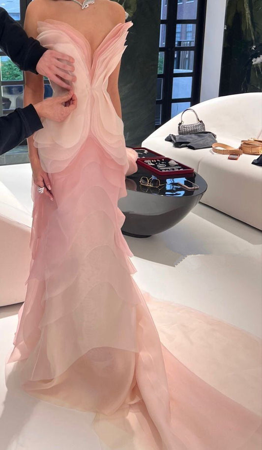 Mermaid Sexy Long Dresses Unique Evening Party Dress fg7369