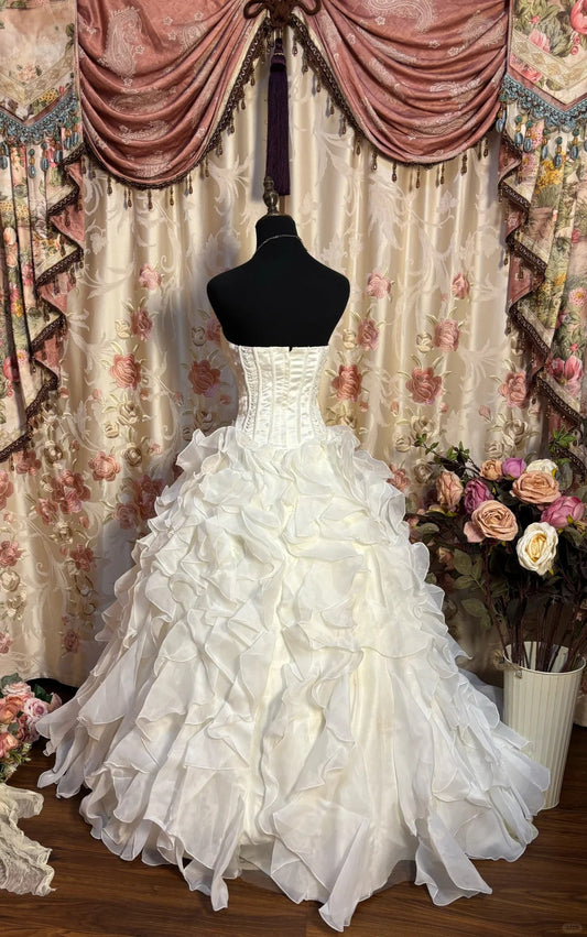 A Line Ball Gown Prom Dresses Long Evening Party Dress fg7341