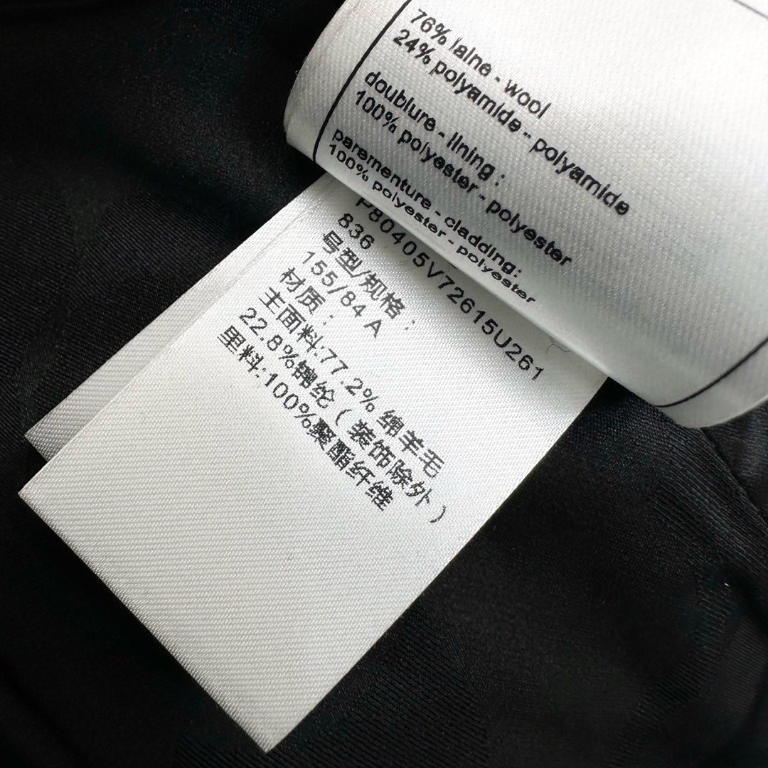 CHANEL WOOL JACKET STYLE 266