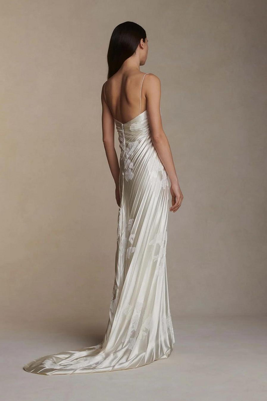 Fashion Chic Spaghetti Straps Prom Dress