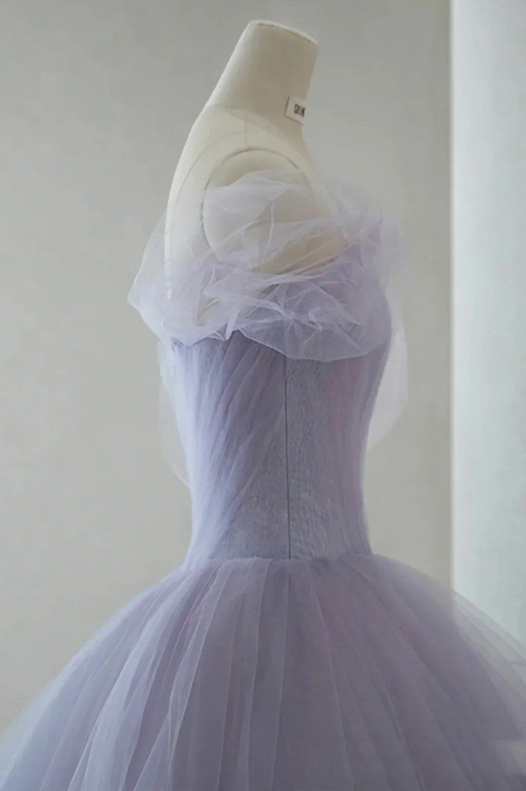Elegant Homecoming Dress Off the Shoulder Tulle Flowers Prom Dress Back to School Outfits Party Dress D6112