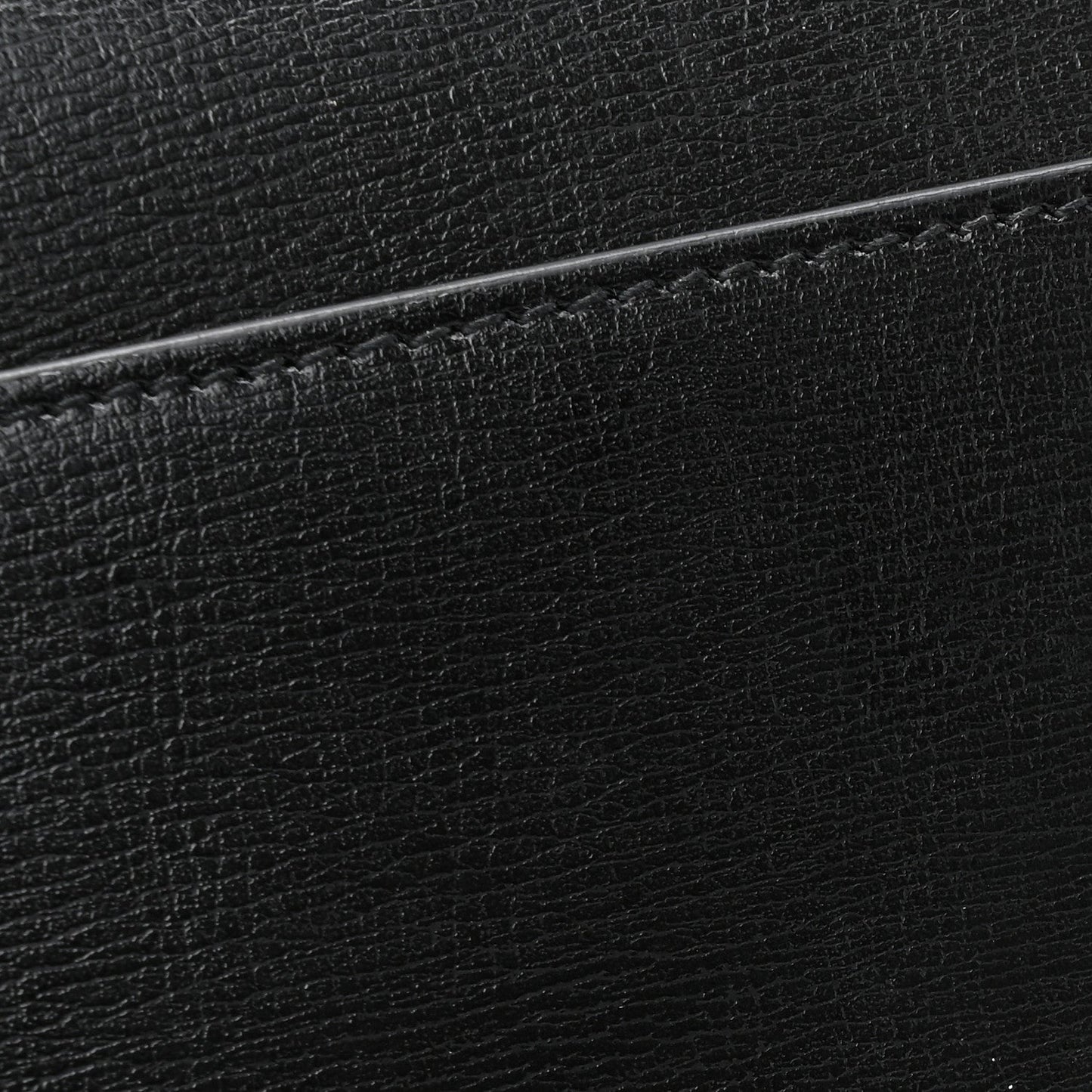 Calfskin Monogram Cassandre Phone Holder With Strap Black