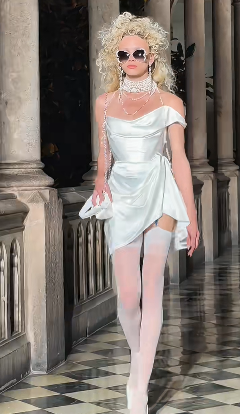 Cute A Line One Shoulder White Satin Short Homecoming Dress Birthday Dress SH3150