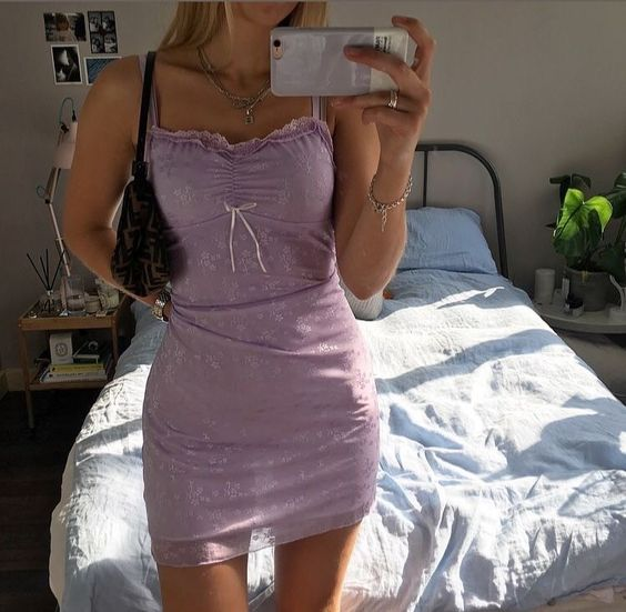 Charming Straps Lavender Sheath Mini Prom Dress Homecoming Dress SH1276
