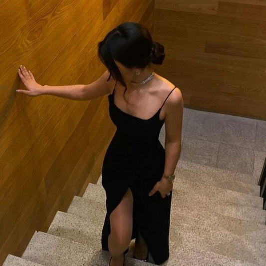 Long Black Prom Dress Formal Evening Gowns fg5883