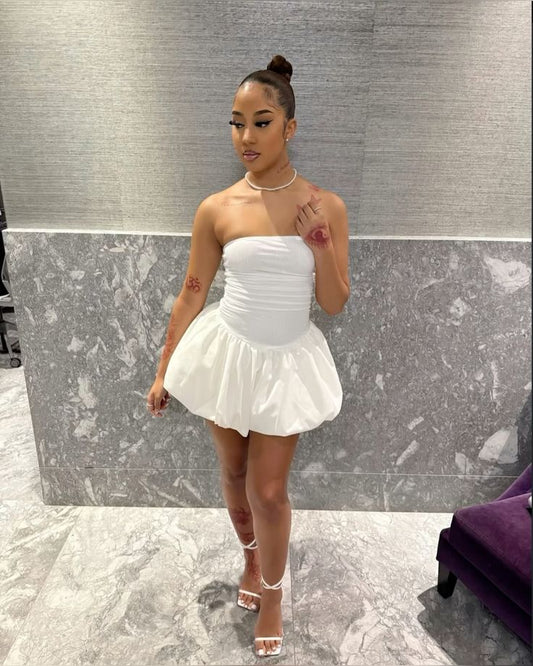 A Line White Homecoming Dress Short Evening Dress Cocktail Dresses Short Party Dress fg7919