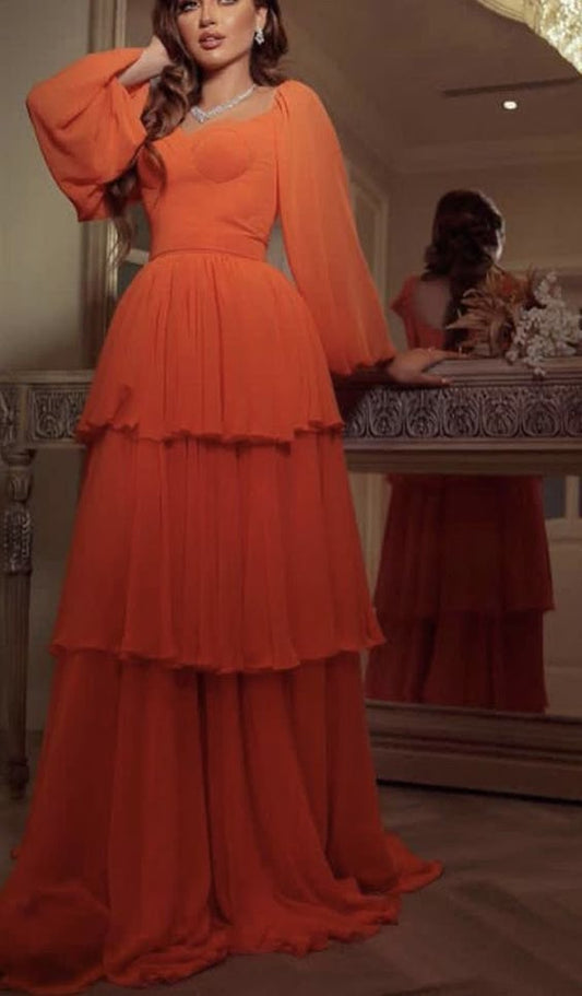 Women Prom Dresses Long A-Line Evening Party Dress fg6737