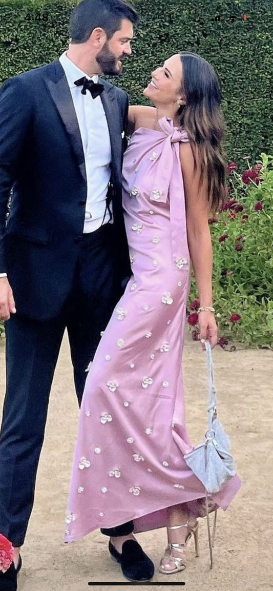 Shoulder straps sleeveless prom evening dress fg6619