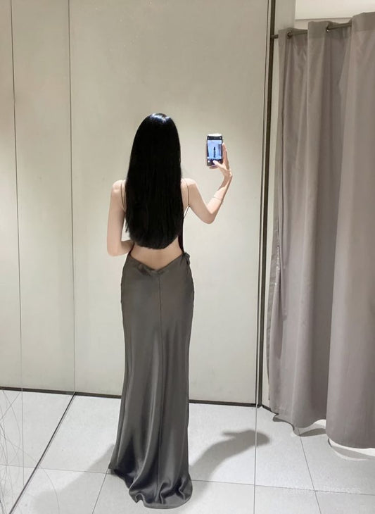 Satin Prom Dress Long Beautiful Prom Dresses For Girl fg6220