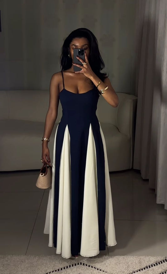Spaghetti Strap Evening Long Dress fg6800