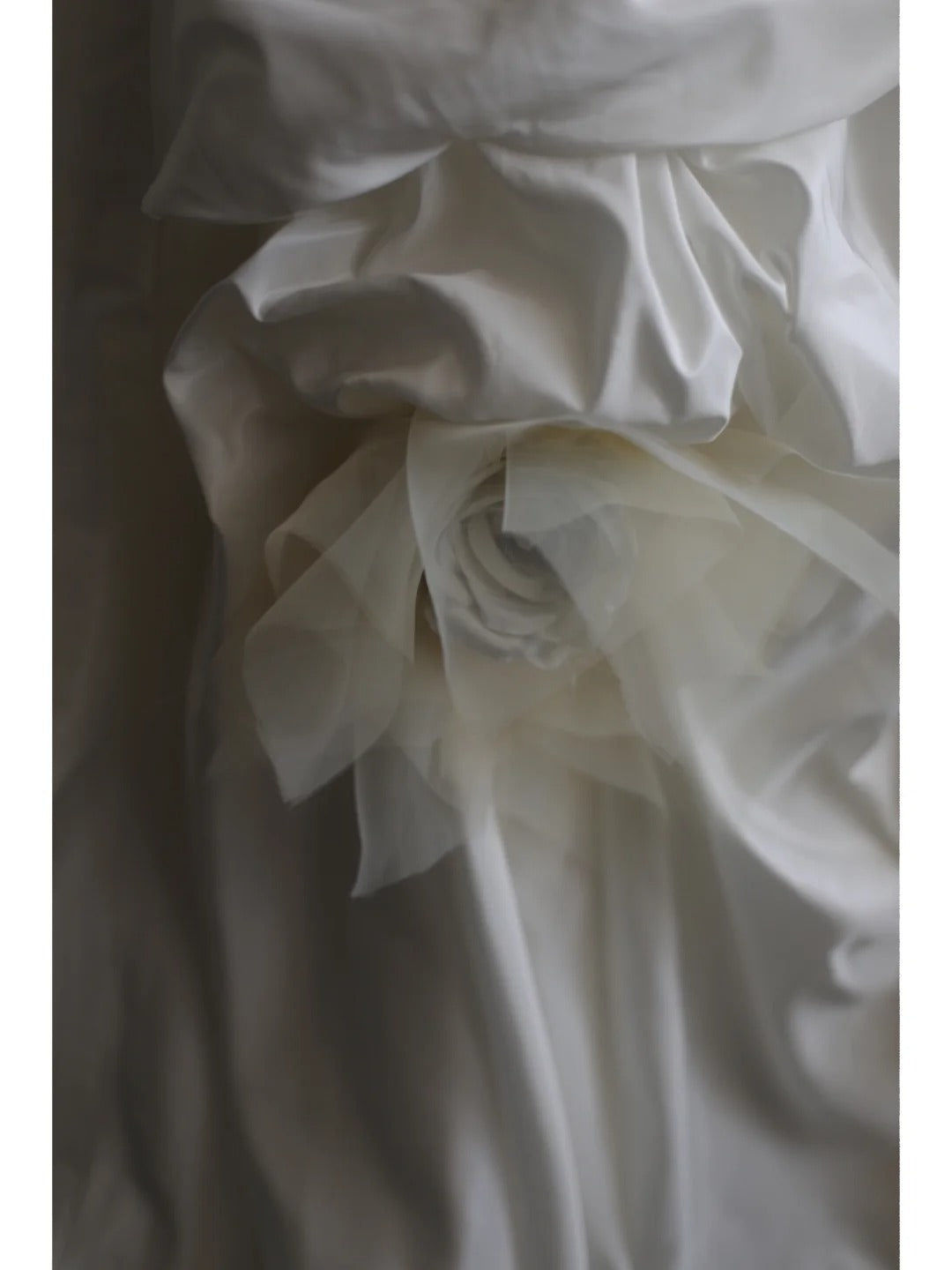 A Line White Party Dress Long Evening Dress Princess Wedding Dress fg8107