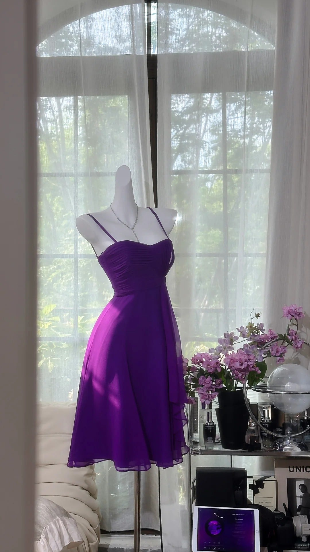 Chic Homecoming Dress Sweetheart Dress Back to School Outfits Party Dress D6411
