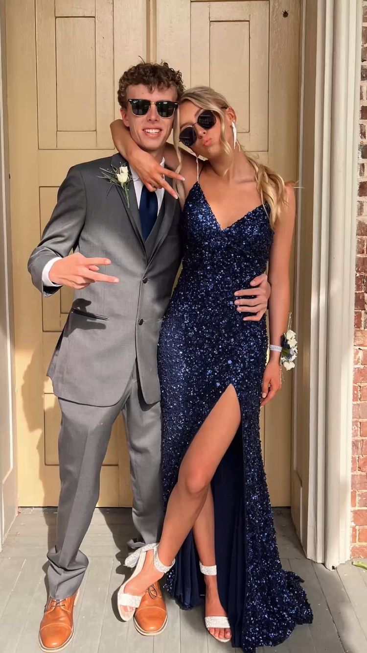 New arrive navy blue prom dress Evening Gown Long Prom Dresses fg3202