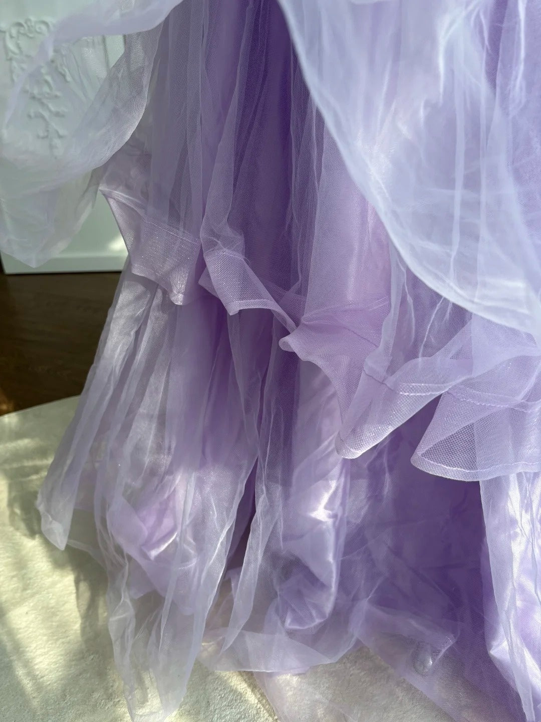 Beauty Prom Dress Strapless Pleated Tulle Evening Dress Sweet 16th Dress Birthday Dress D5377
