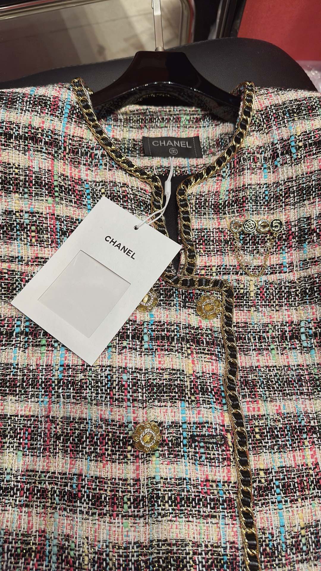 CC Chain Jacket Colorful Cotton