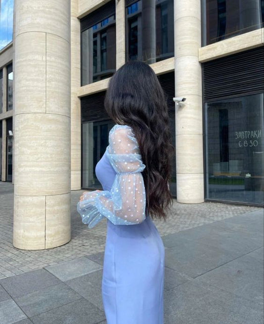 Blue Fashion Party Prom Dresses Evening Gown fg2524