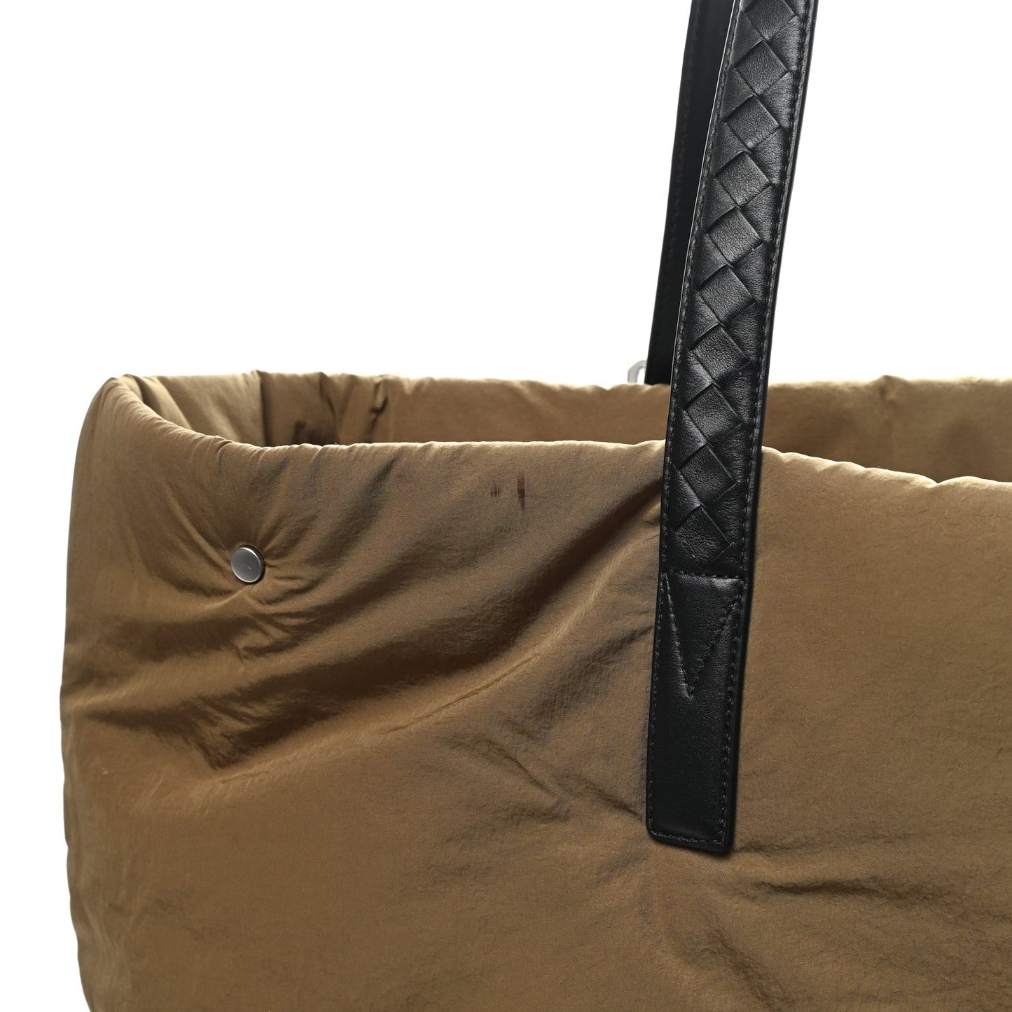 Nylon Crossroad Buckle Tote Mud