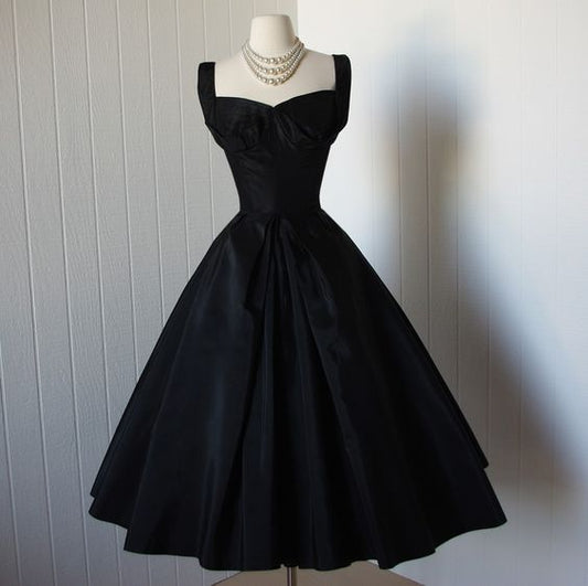Black Elegant Cocktail Dresses Short Prom Dress fg3504