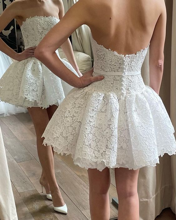 Short Dress for Women Mini Formal Party Gowns Wedding Dress fg4287