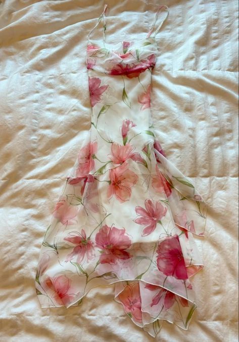 Chiffon Flora Long Prom Dresses Birthday Dress Evening Dress fg8502