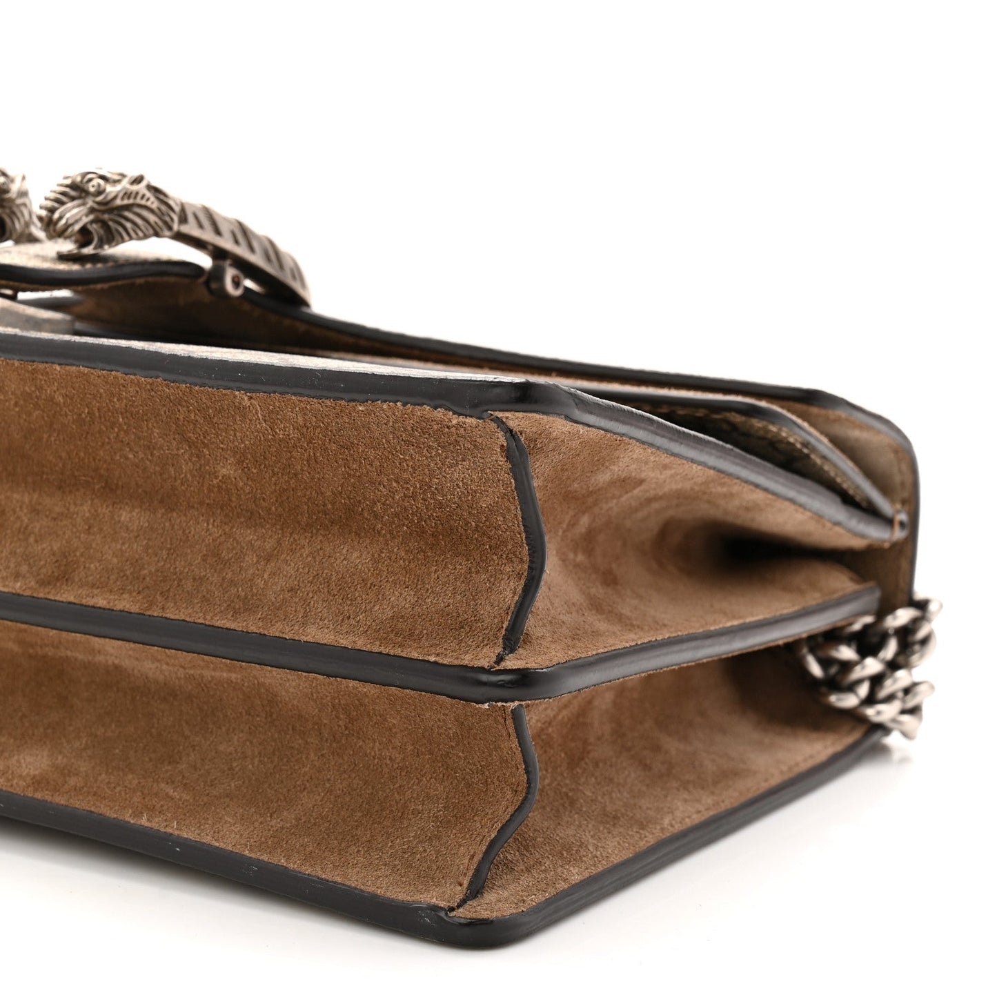 GG Supreme Monogram Small Dionysus Shoulder Bag Taupe