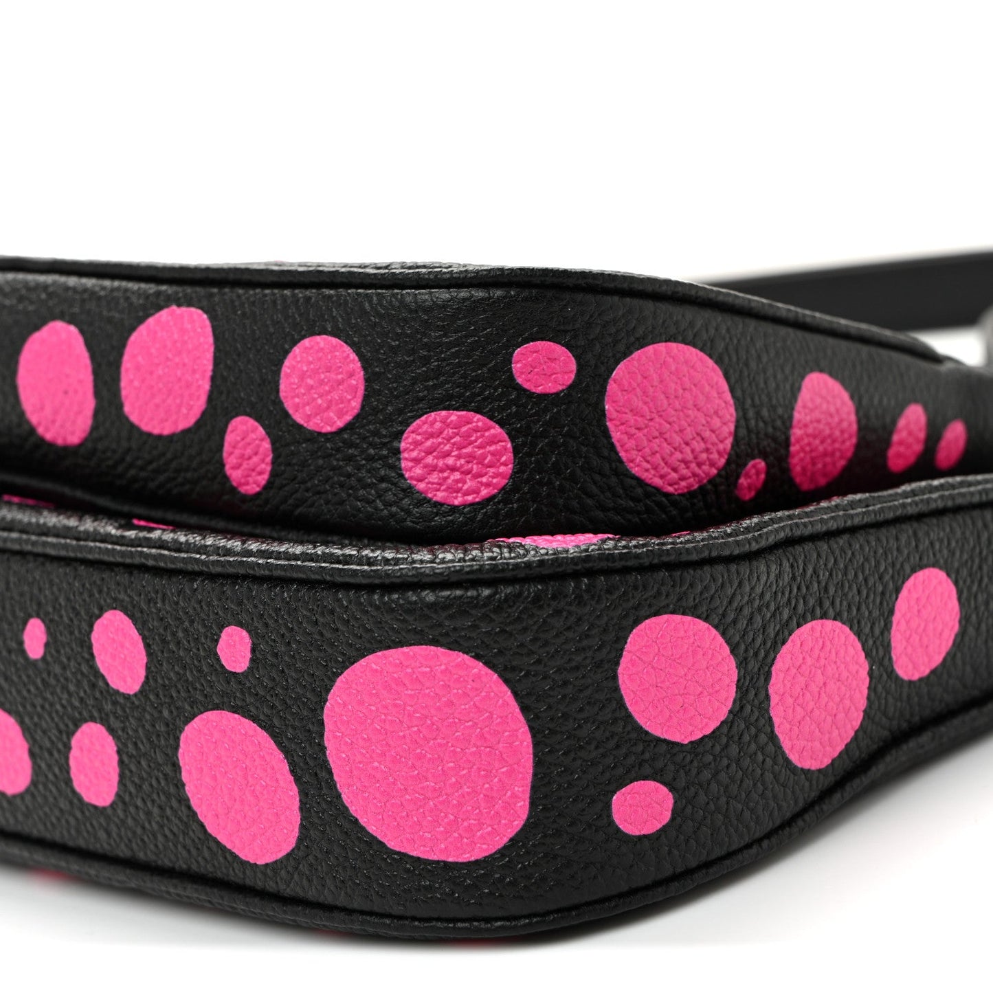 LV X YK Empreinte Multi Pochette Accessories Black Fuchsia