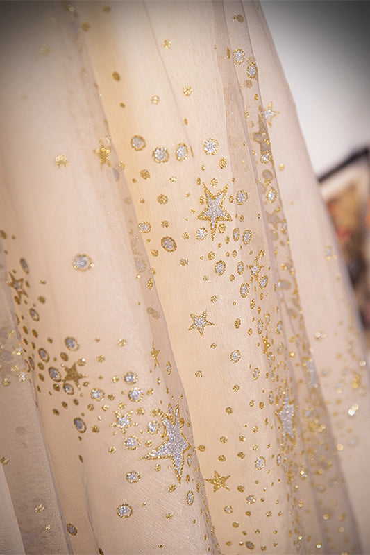 Sparkly Tulle A-Line Sweetheart Empire Floor-Length Party Prom Dress