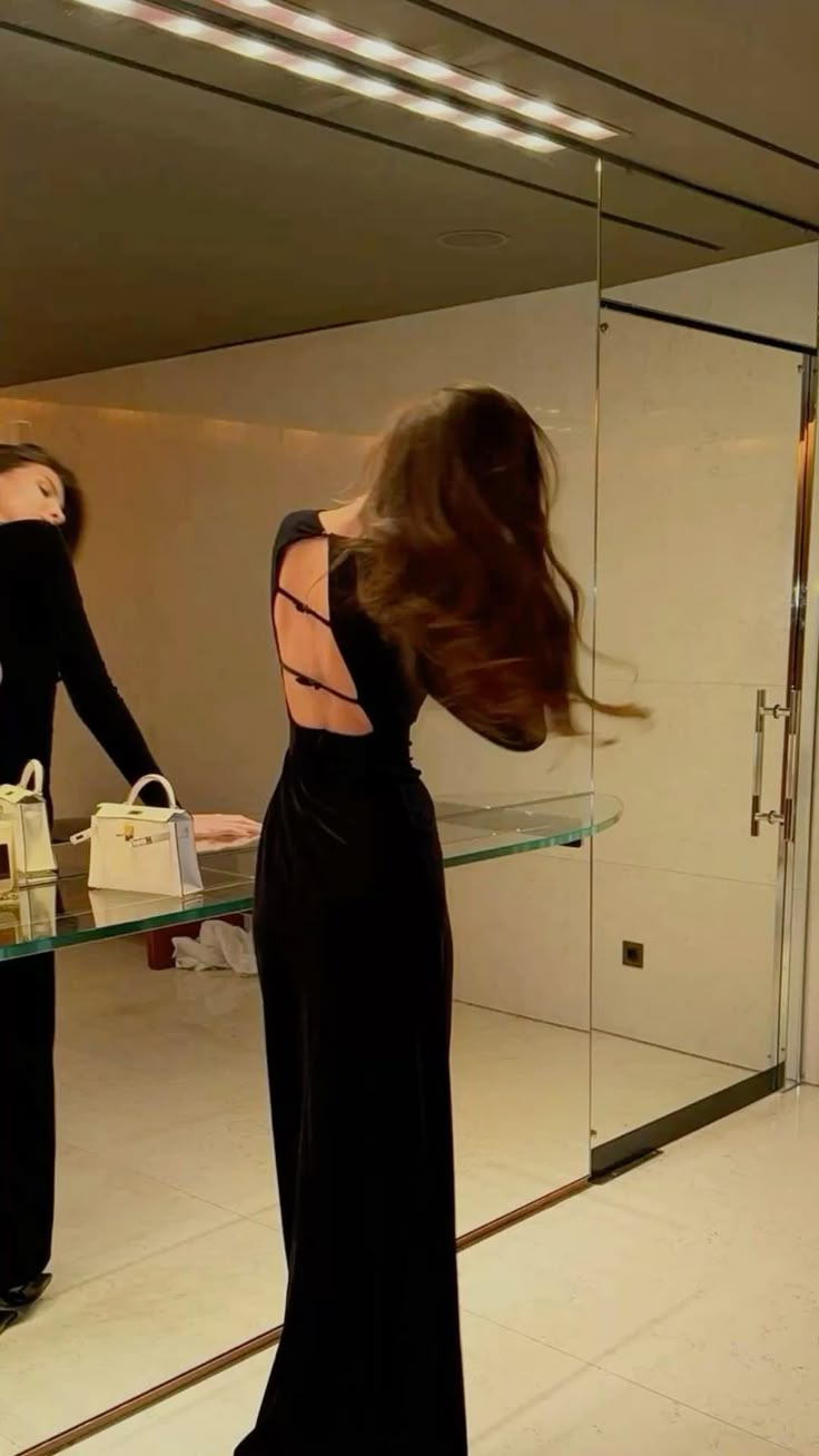 Simple A Line Scoop Black Backless Night Dinner Evening Dresses Formal Summer Wedding Guest Dresses With Scarf Wedding Guest Outfits DP2204