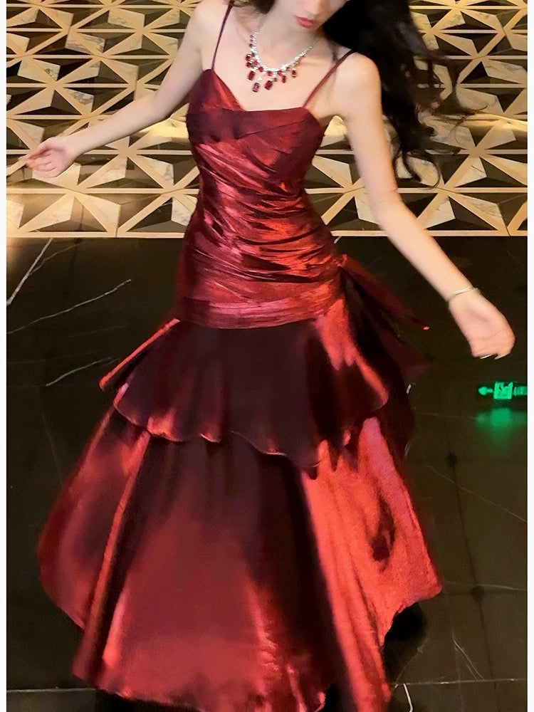 Chic Green Straps Sweetheart Long Formal Dress, Green Prom Dress Evening Dress fg6521