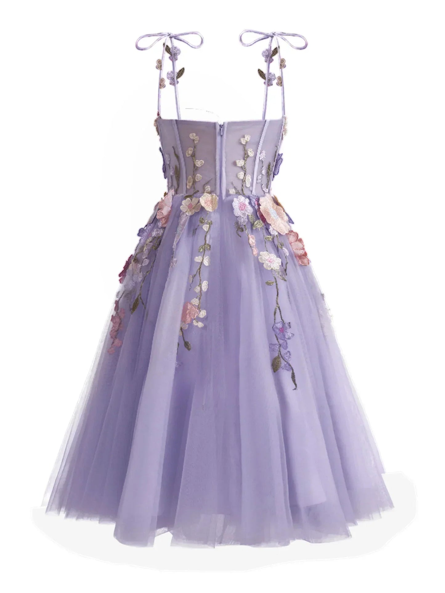 Sweetheart Neckline Lavender Applique Mini Short Prom Dress Homecoming Dress HZ1024