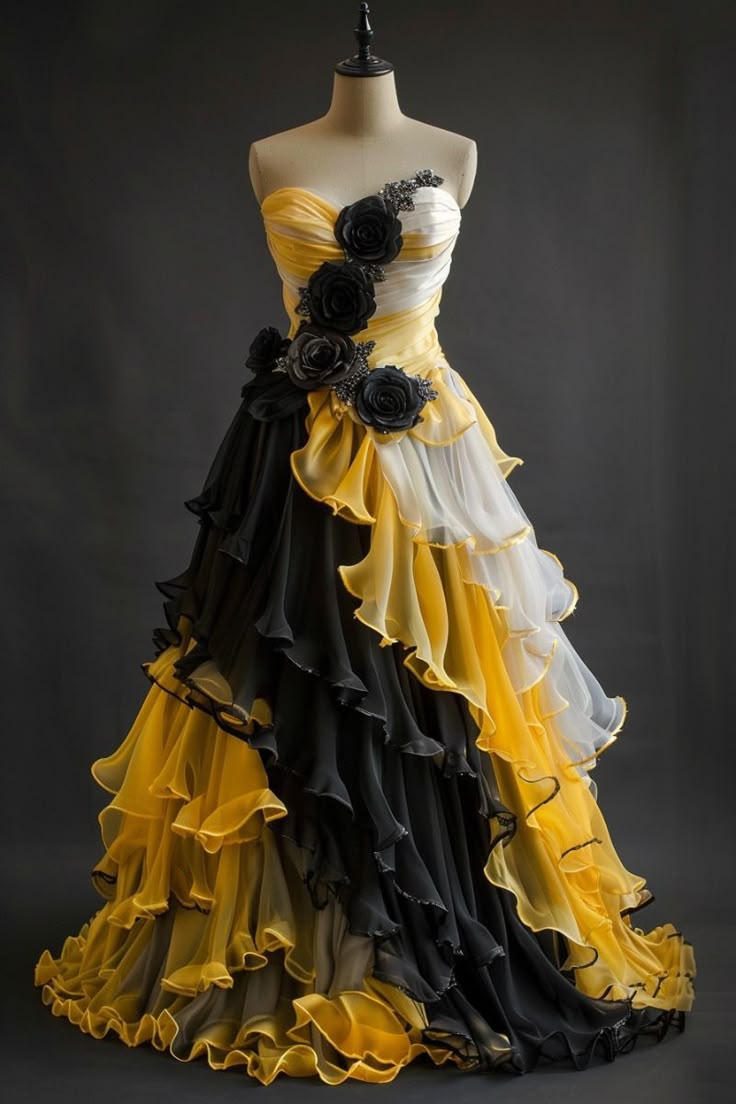 Vintage A-Line Sweetheart Neck Strapless Chiffon Long Prom Dress Applique Evening Gown ED01590