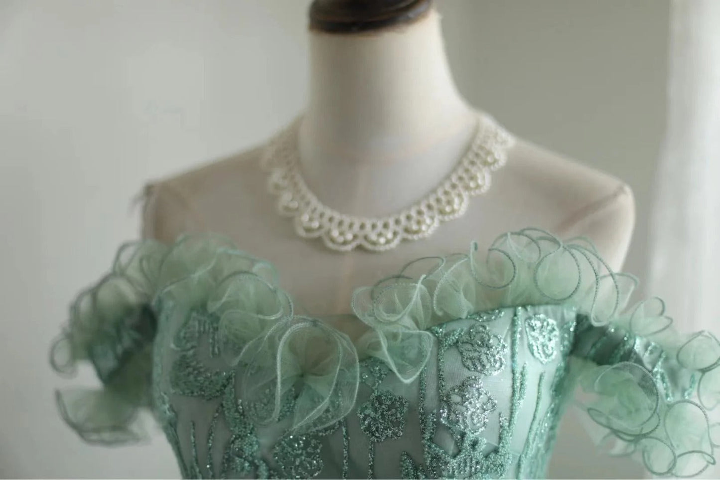 A-Line Tulle Beading Sequins Short Prom Dress Homecoming Dress HZ1024