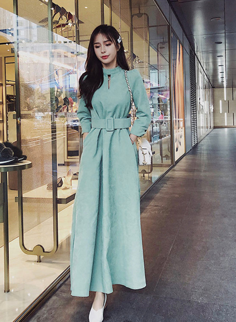 A Line Autumn Dress HZ1024