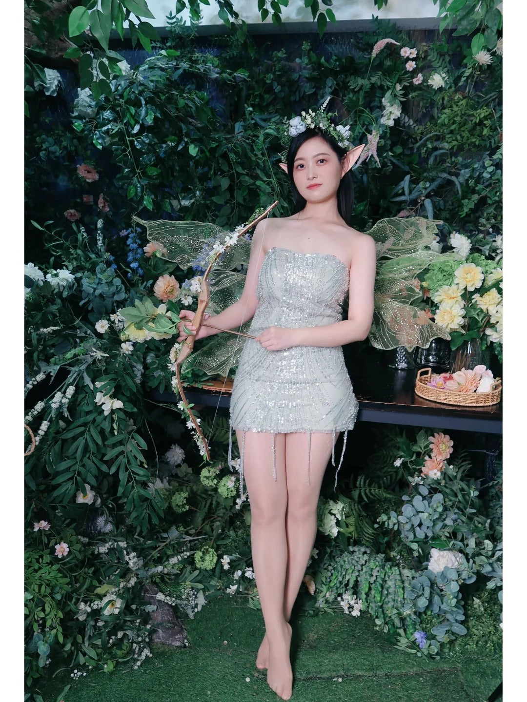 Silver 18th Birthday Dress Beaded Strapless Bodycon Homecoming Dresses Sweet Party Dress HZ1024