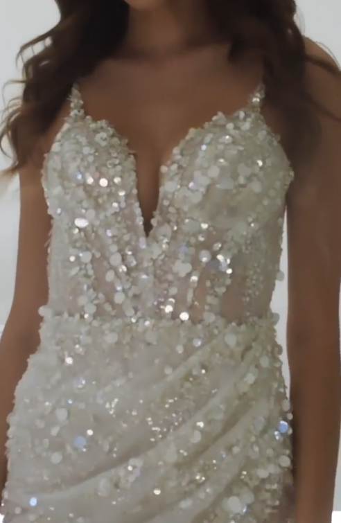 White Sparkly Sweetheart Neck Sheath Short Party Dress Elegant Birthday Outfit Gorgeous Hoco Dresses ED03591