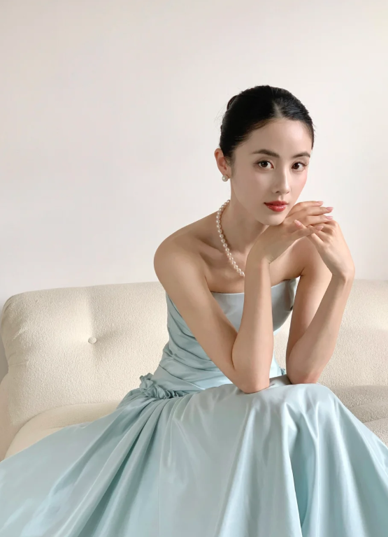 Sexy Strapless Sheath Satin Long Prom Dresses Tiffany Blue Formal Evening Dresses ED04230