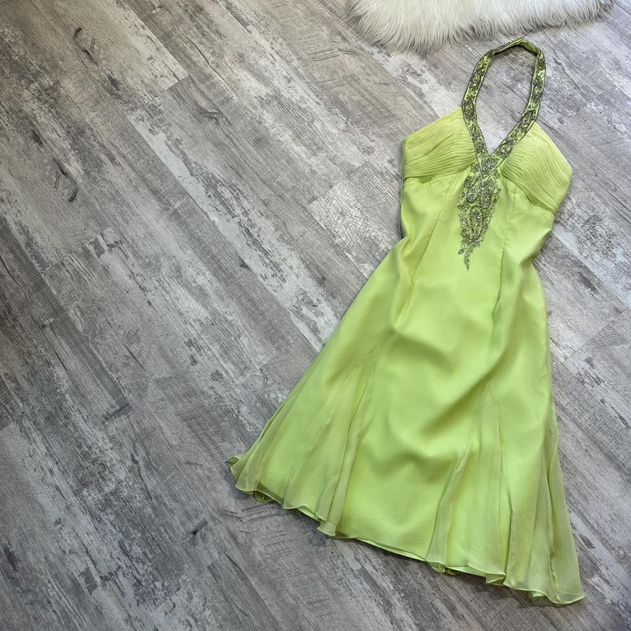 Halter Sheath Short Prom Dresses, Chiffon Green Homecoming Dresses Birthday Dresses HZ1024