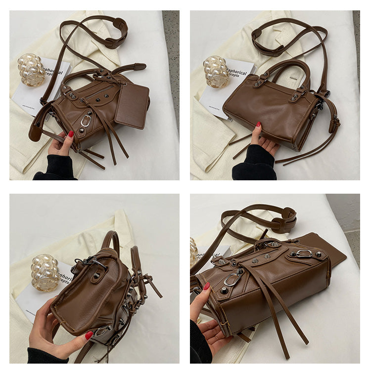 underarm shoulder crossbody bag Millennial Spice Girl motorcycle bag HZ1024