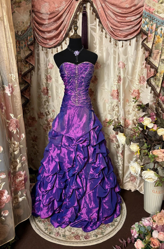 Charming Prom Dress Sweetheart Pleated Sequins Long Evening Dress Gala Dress Business Dinner Dress D2405