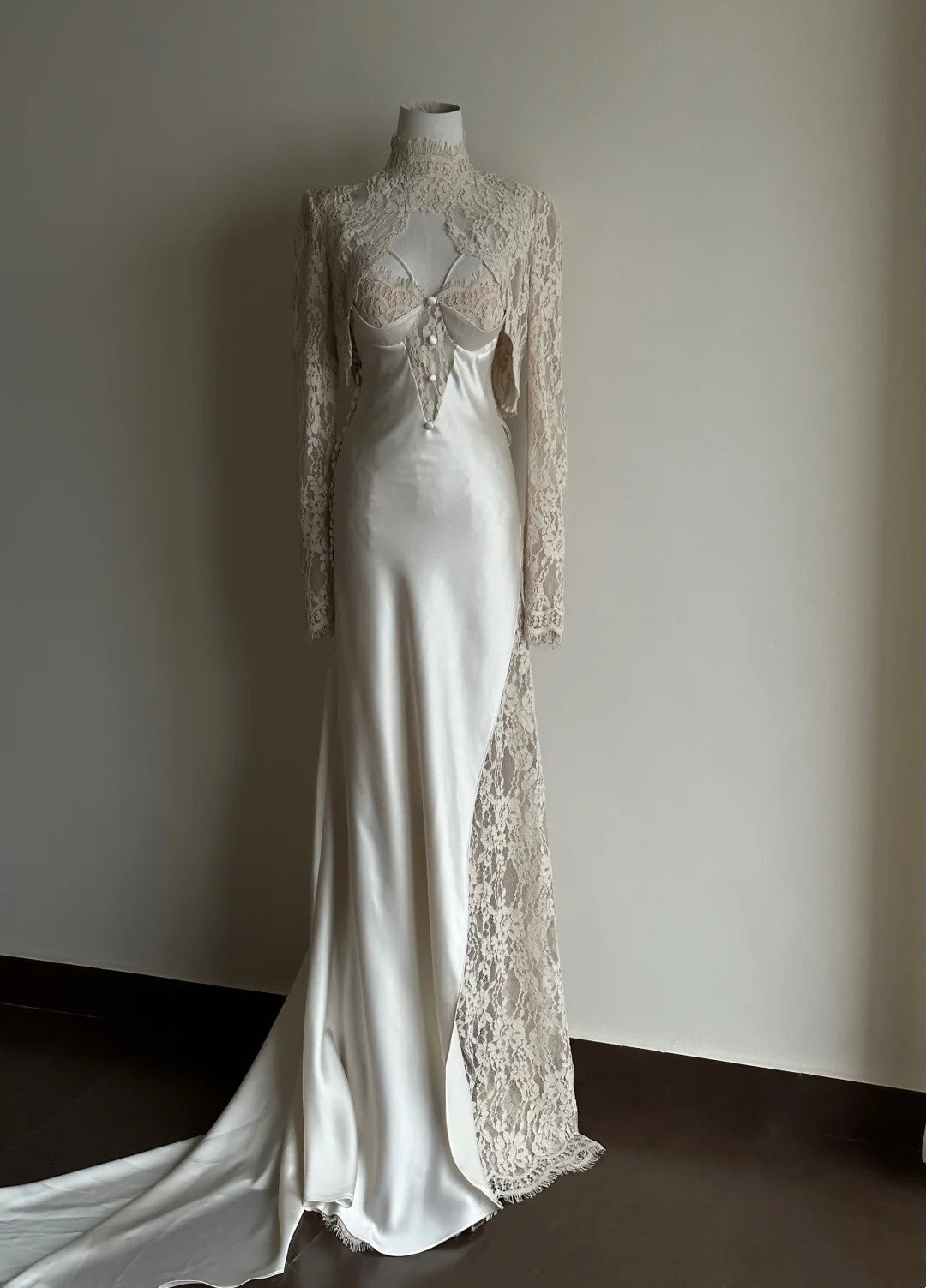 Charming Prom Dress Spaghetti Straps Lace Evening Dress Gala Dress D3354