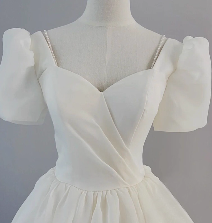 Beauty Wedding Dress Sweetheart Pleated Wedding Dress D3490