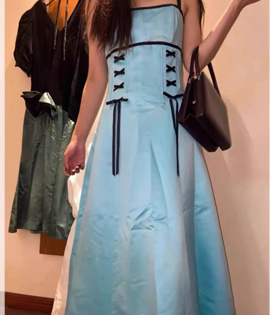Beauty Prom Dress Spaghetti Straps Gala Dress Evening Dress Birthday Party Outfits D4062