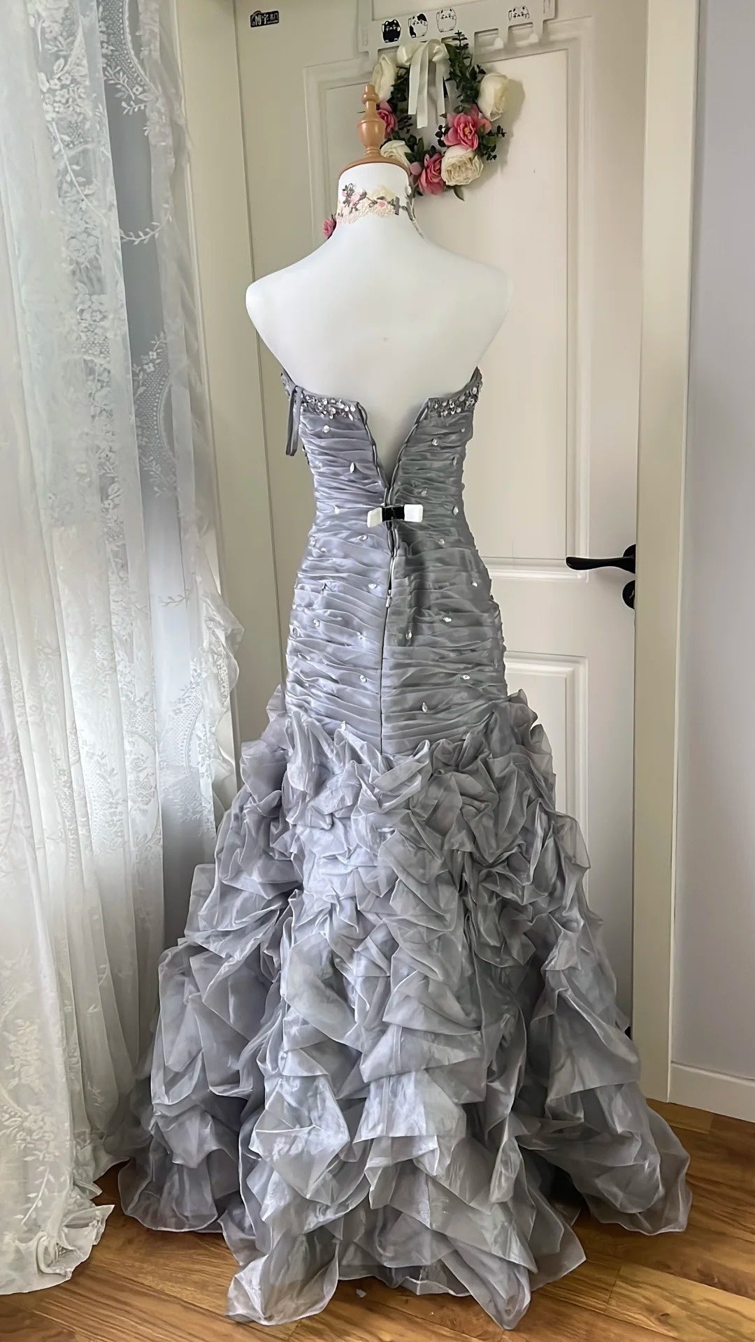 Charming Prom Dress Sweetheart Pleated Mermaid Evening Dress Gala Dress Birthday Party Outfits D4118