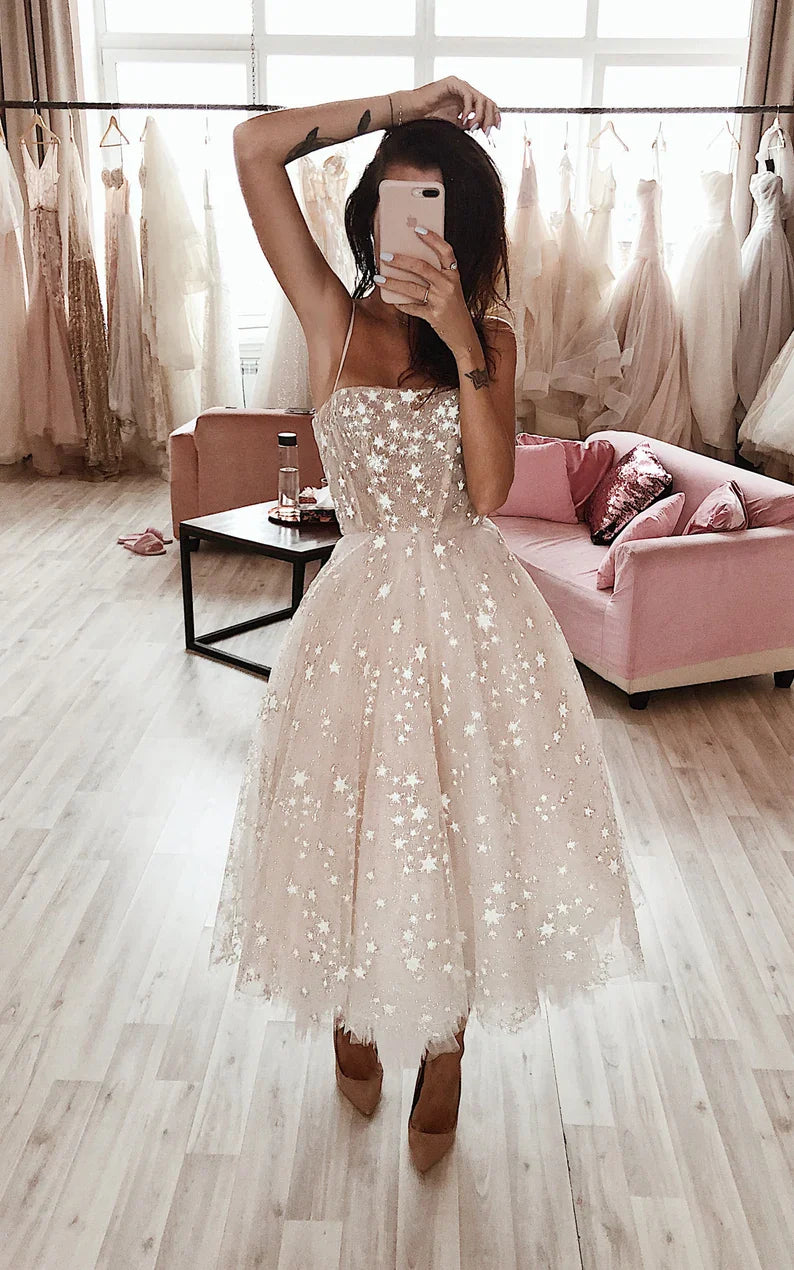 A line Spaghetti Straps Prom Dresses,evening Dress,formal Dress fg3666