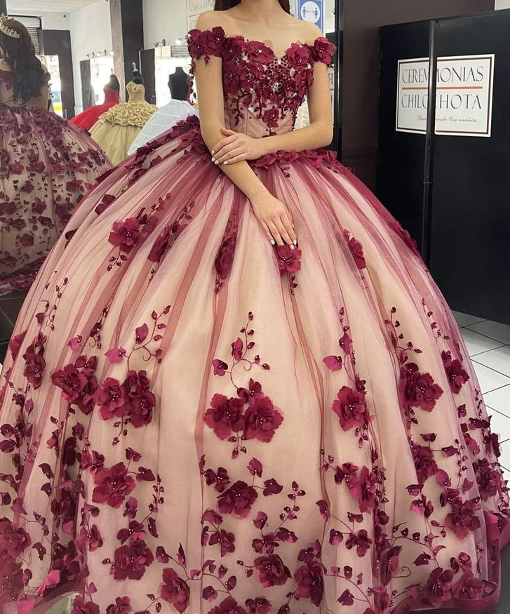 Quinceanera Dress Prom Ball Gowns Applique Corset Back Prom Sweet 16 Dress fg4077