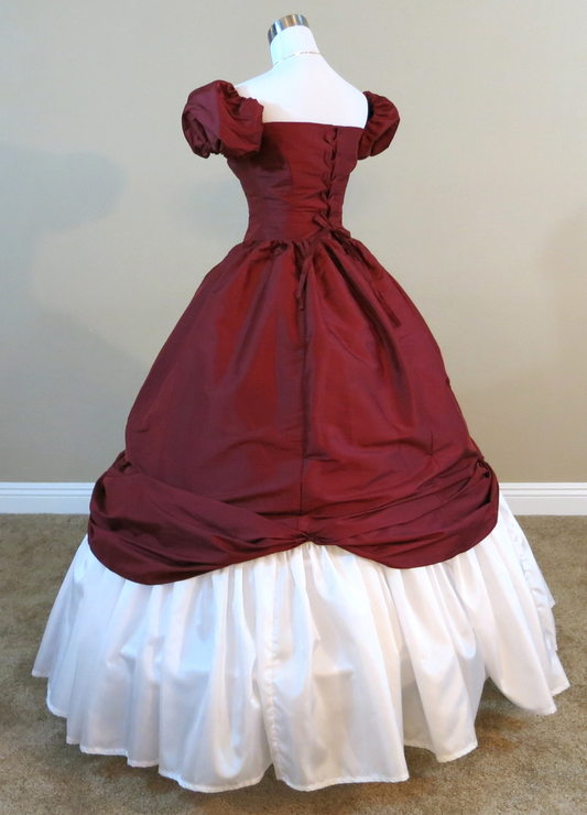A line ball gown short sleeves Princess dress fg5852