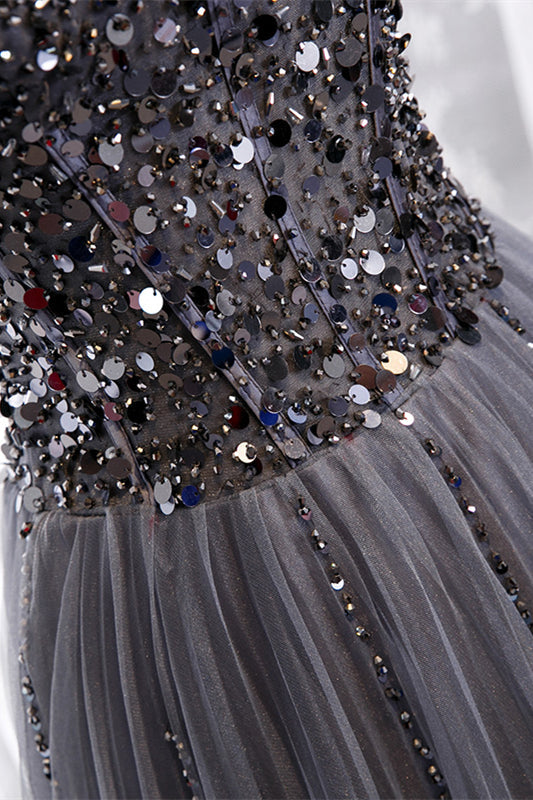 Sweetheart Sleeveless Two Tone Empire Party Prom Dress