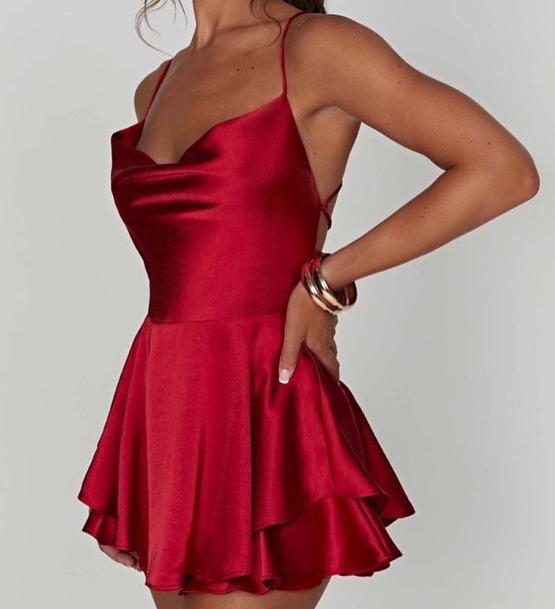 Backless Short Homecoming Dress Fashion Party Birthday Outfits SH1416