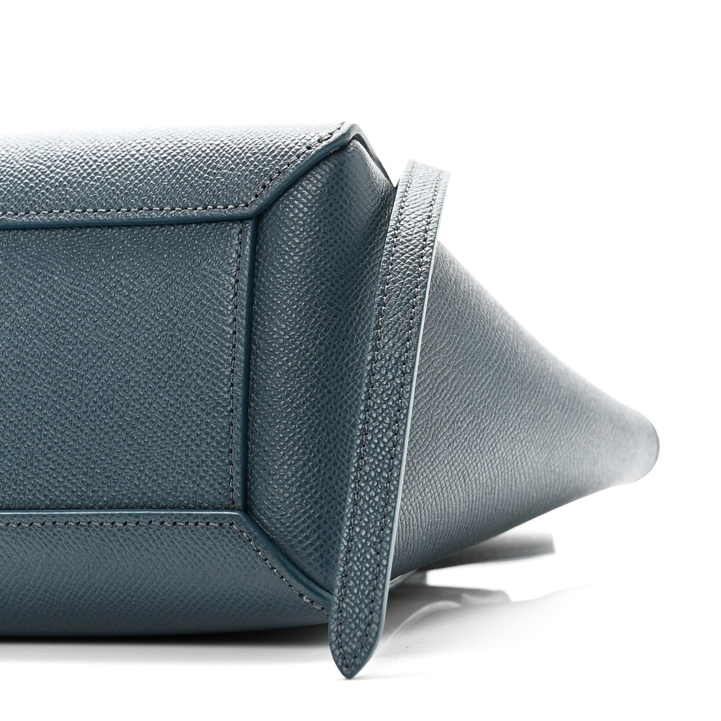 Grained Calfskin Nano Belt Bag Abyss Blue
