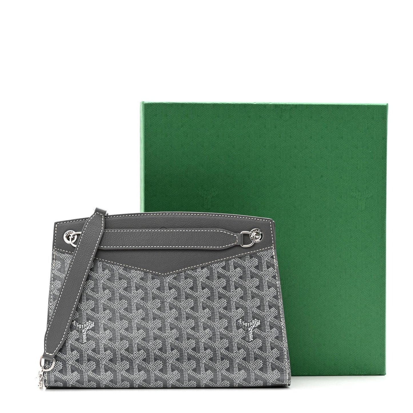 Goyardine Rouette Structure PM Grey